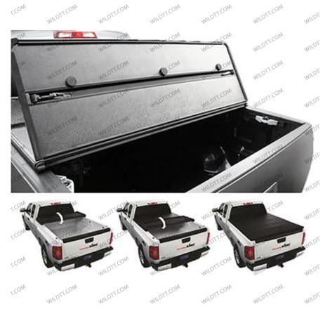 Hard Tri-Fold Mitsubishi L200 DC 2006-2011 - WildTT