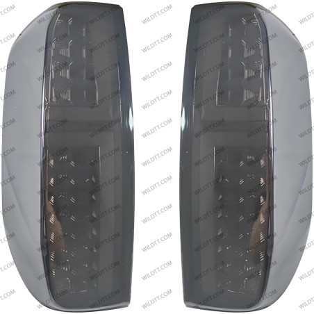 Pilotos Traseros Ahumados LED Nissan Navara D40 2005-2015 - WildTT