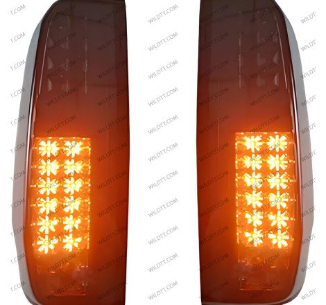 Feu Arrière à LED Fumé Nissan Navara D40 2005-2015 - WildTT