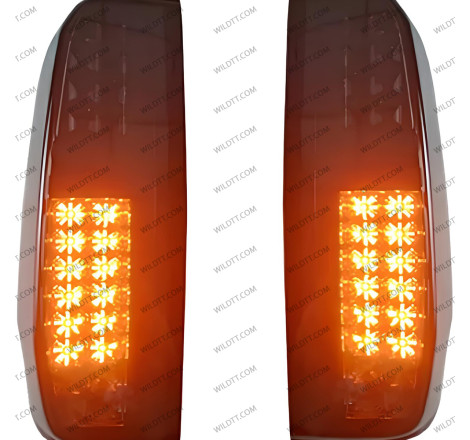 Luci Posteriori a LED Fumé Nissan Navara D40 2005-2015 - WildTT