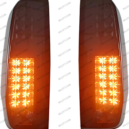 Luci Posteriori a LED Fumé Nissan Navara D40 2005-2015 - WildTT