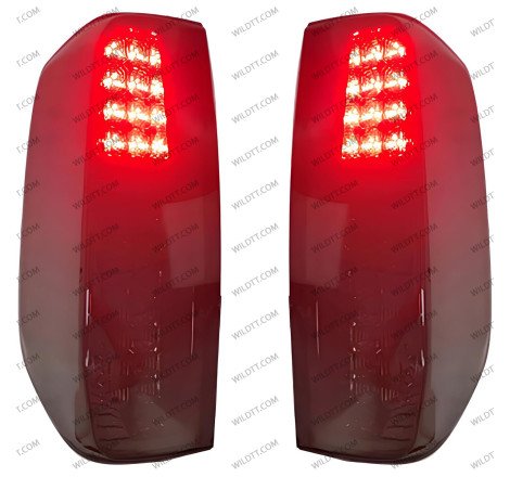 Feu Arrière à LED Fumé Nissan Navara D40 2005-2015 - WildTT