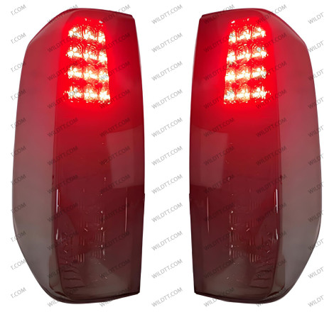 Luci Posteriori a LED Fumé Nissan Navara D40 2005-2015 - WildTT