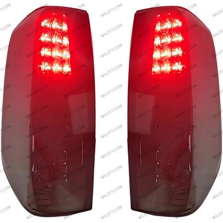 Feu Arrière à LED Fumé Nissan Navara D40 2005-2015 - WildTT