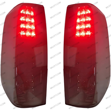 Luci Posteriori a LED Fumé Nissan Navara D40 2005-2015 - WildTT