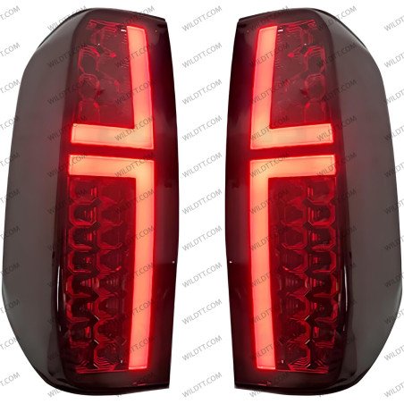 Feu Arrière à LED Fumé Nissan Navara D40 2005-2015 - WildTT