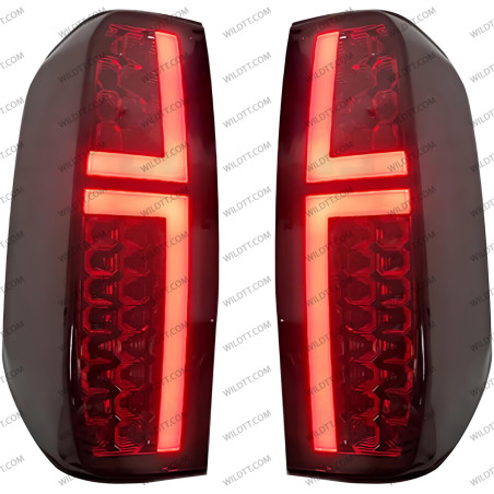 Luci Posteriori a LED Fumé Nissan Navara D40 2005-2015 - WildTT