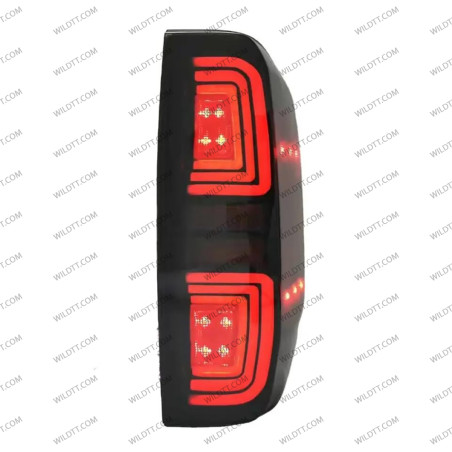 Pilotos Traseros Ahumados LED Nissan Navara D40 2005-2015 - WildTT