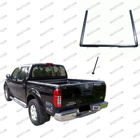 Bed Rails Caps Nissan Navara D40 DC 2005-2015 - WildTT