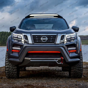 Frontstoßstange ABS Nissan Navara NP300 2016-2021 - WildTT