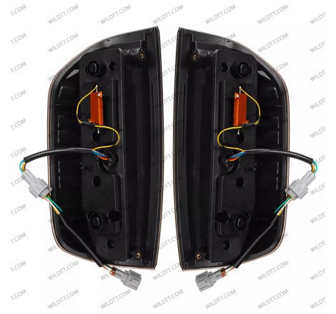 Pilotos Traseros Ahumados LED Nissan Navara D40 2005-2015 - WildTT