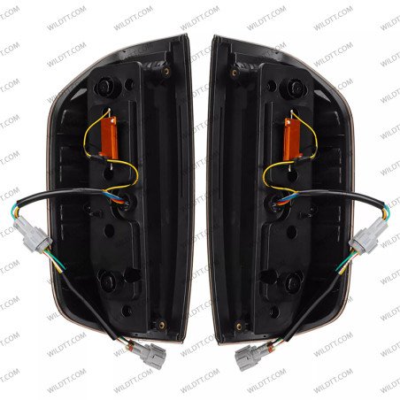 Pilotos Traseros Ahumados LED Nissan Navara D40 2005-2015 - WildTT