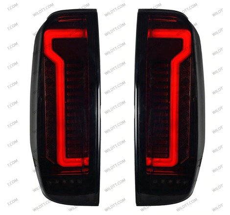 Luci Posteriori a LED Fumé Nissan Navara D40 2005-2015 - WildTT