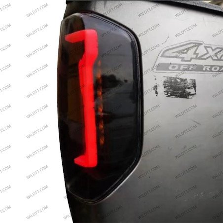 Smoked Led Tail Lights Nissan Navara D40 2005-2015 - WildTT