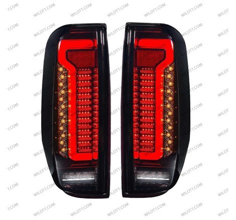 Pilotos Traseros Ahumados LED Nissan Navara D40 2005-2015 - WildTT