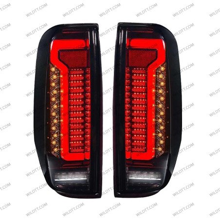 Luci Posteriori a LED Fumé Nissan Navara D40 2005-2015 - WildTT