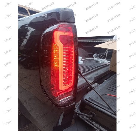 Luci Posteriori a LED Fumé Nissan Navara D40 2005-2015 - WildTT