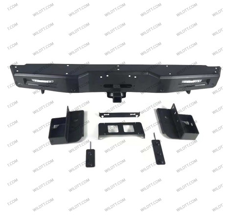 Parachoques Trasero de Acero Nissan Navara NP300 2016-2021 - WildTT