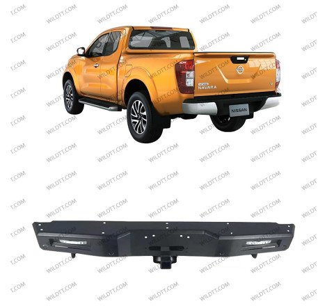 Pare-Chocs Arrière en Acier Nissan Navara NP300 2016-2021 - WildTT