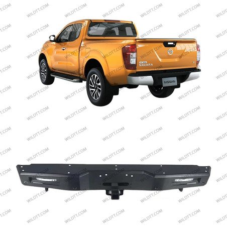 Pare-Chocs Arrière en Acier Nissan Navara NP300 2016-2021 - WildTT