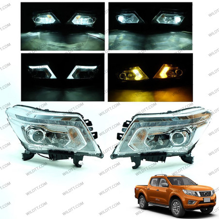 Faros LED Nissan Navara NP300 2016-2021 - WildTT