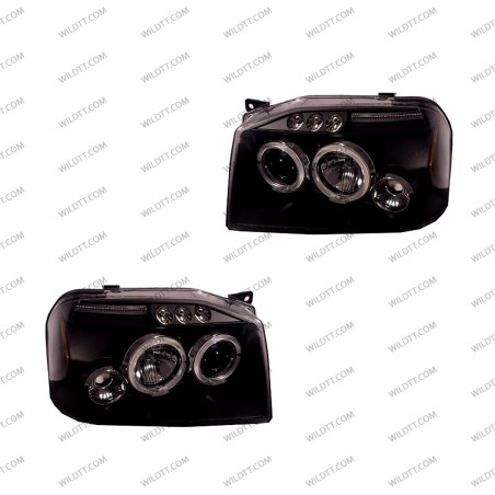 Faros LED Nissan Navara D22 2002-2005 - WildTT