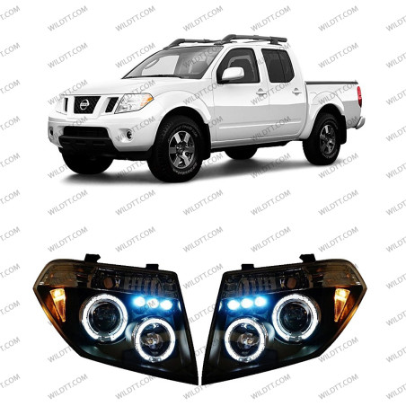 Fari LED Nissan Navara D40 2005-2011 - WildTT