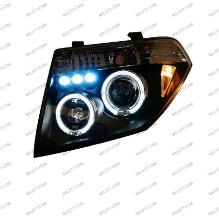 Faros LED Nissan Navara D40 2005-2011 - WildTT