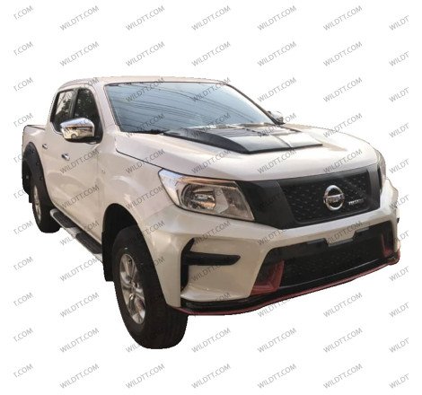 Front Bumper ABS W/ LEDs Nissan Navara NP300 2016-2021 - WildTT