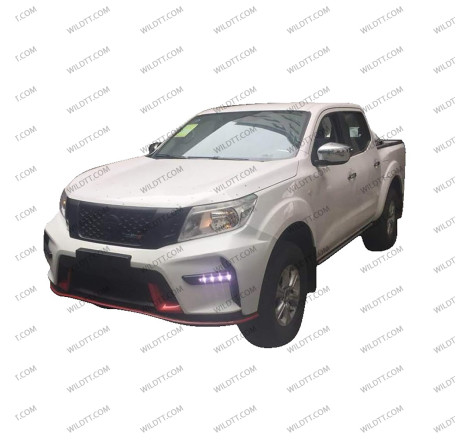 Pare-Chocs Avant ABS avec LEDs Nissan Navara NP300 2016-2021 - WildTT