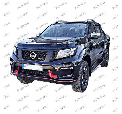 Front Bumper ABS W/ LEDs Nissan Navara NP300 2016-2021 - WildTT