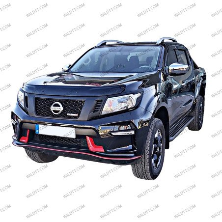 Front Bumper ABS W/ LEDs Nissan Navara NP300 2016-2021 - WildTT