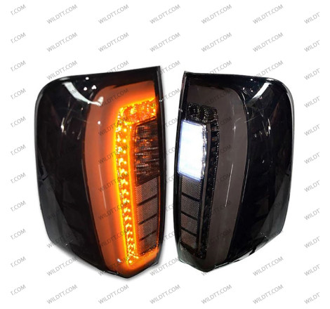 Luci Posteriori a LED Fumé Nissan Navara NP300 2016-2021 - WildTT