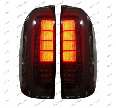 Pilotos Traseros Ahumados LED Nissan Navara NP300 2016-2021 - WildTT