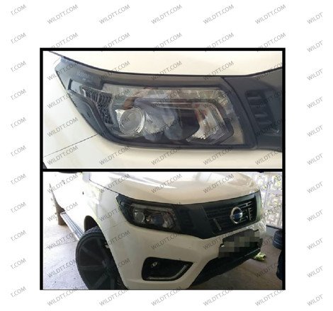 Scheinwerferabdeckung Nissan Navara NP300 2016-2021 - WildTT