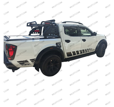 Kotflügelverbreiterungen Slim Nissan Navara NP300 DC 2016-2021 - WildTT