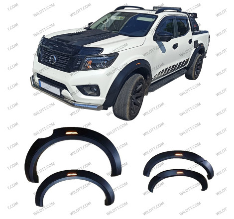 Kotflügelverbreiterungen Slim Nissan Navara NP300 DC 2016-2021 - WildTT