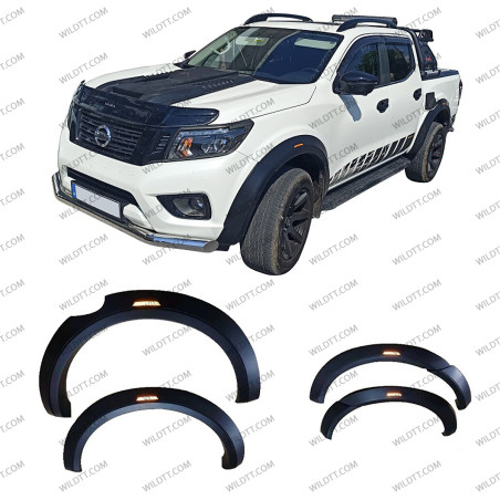 Kotflügelverbreiterungen Slim Nissan Navara NP300 DC 2016-2021 - WildTT