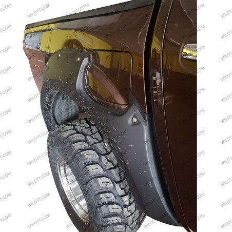 Off-Road Fender Flares Nissan Navara NP300 DC 2016-2021 - WildTT