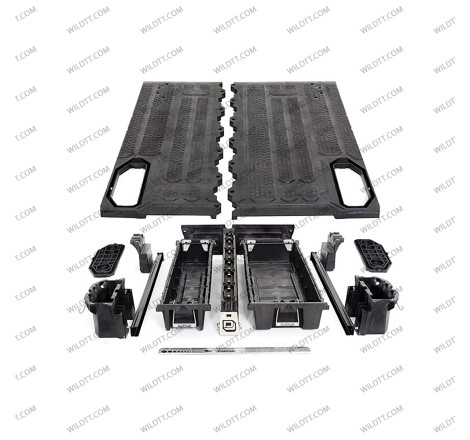 Storage Boxes Decked Nissan Navara NP300 DC 2016-2021 - WildTT