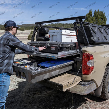 Sliding Load Tray Decked Nissan Navara NP300 DC 2016-2021 - WildTT