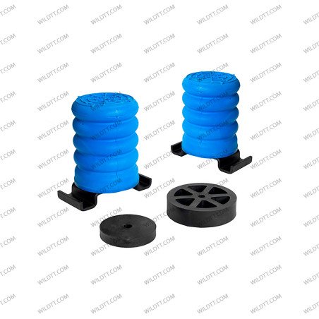 Rear SuperSprings 454KG Nissan Navara D40 2005-2015 - WildTT