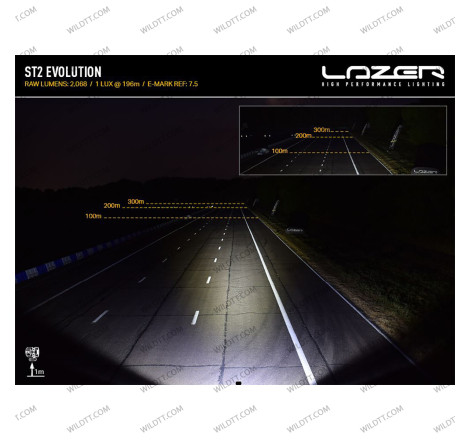 Barra LED Lazer ST/T Evolution - WildTT