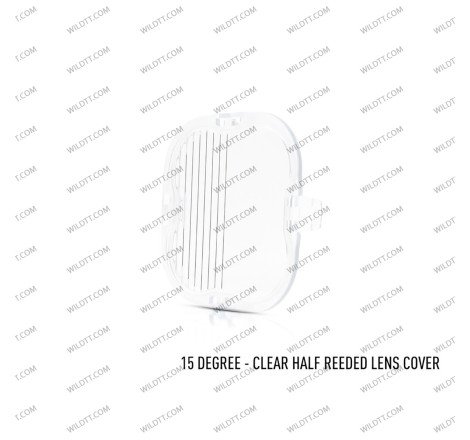 Lazer "Half-Reeded" Lens Cover 15 Degrees RP Series/Utility-80 HD - WildTT