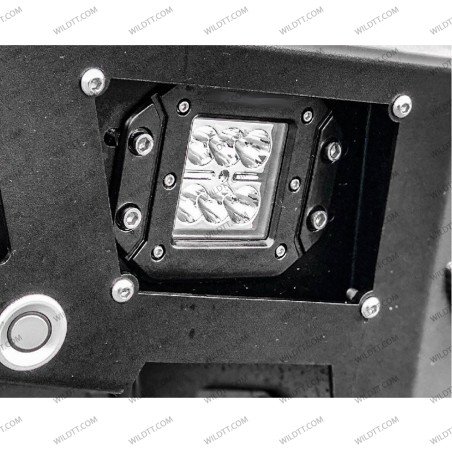 Parachoques Trasero de Acero Wild Toyota Hilux 2016-2026 - WildTT