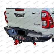 Steel Rear Bumper Wild Toyota Hilux 2016-2026 - WildTT