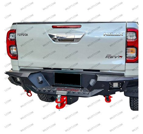 Pare-Chocs Arrière en Acier Wild Toyota Hilux 2016-2026 - WildTT