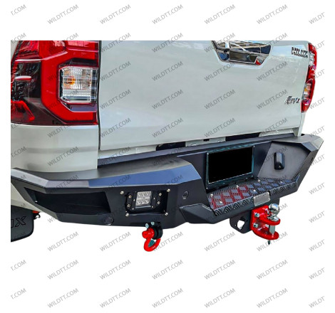 P/ Choques Trás Aço Wild Toyota Hilux 2016-2026 - WildTT