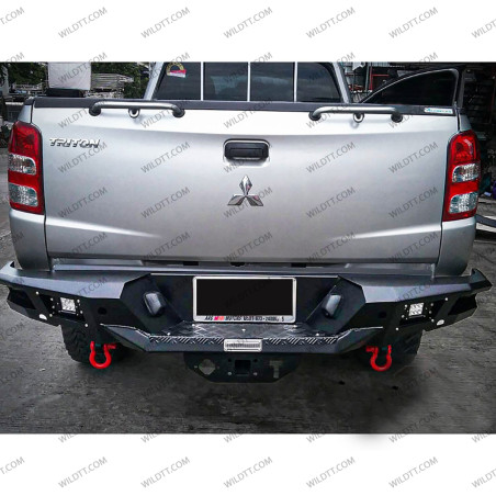 Parachoques Trasero de Acero Wild Mitsubishi L200 2015-2019 - WildTT