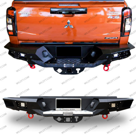 Parachoques Trasero de Acero Wild Mitsubishi L200 2019-2021 - WildTT